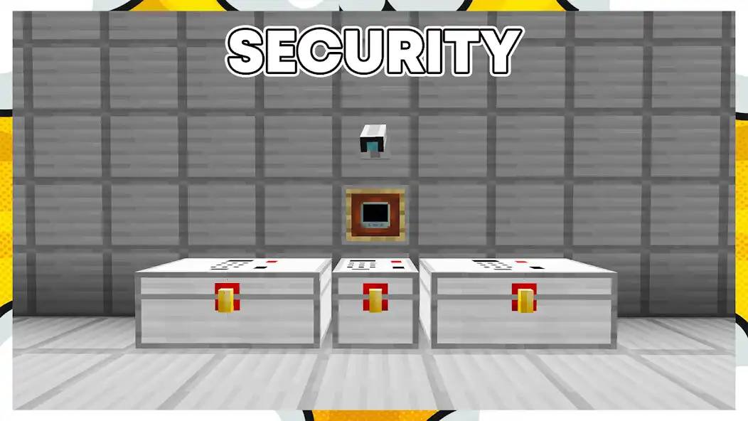 Play Security Craft Mod for MC as an online game Security Craft Mod for MC with UptoPlay