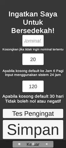 Play Sedekah Reminder and enjoy Sedekah Reminder with UptoPlay Play Sedekah Reminder and enjoy Sedekah Reminder with UptoPlay