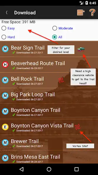 Play Sedona Hiking as an online game Sedona Hiking with UptoPlay