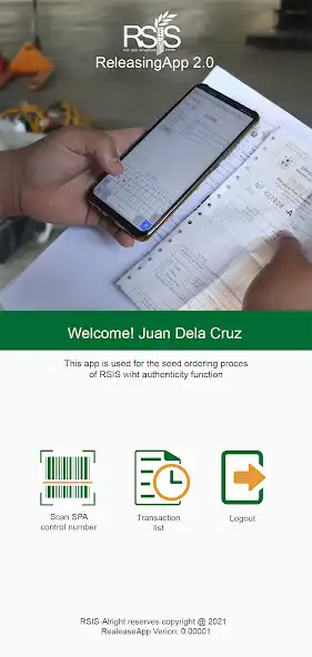 Play Seed Releasing App (RSIS)  and enjoy Seed Releasing App (RSIS) with UptoPlay