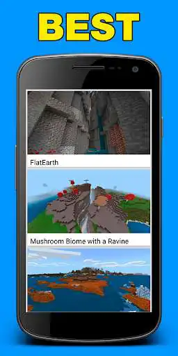 Play Seeds for Minecraft PE