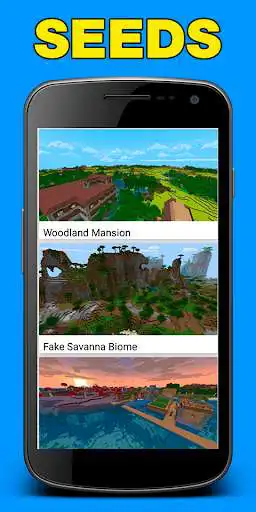 Play Seeds for Minecraft PE