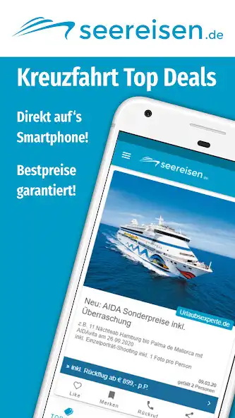 Play seereisen.de - Top Kreuzfahrt Deals  and enjoy seereisen.de - Top Kreuzfahrt Deals with UptoPlay
