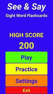 Play See  Say Sight Words
