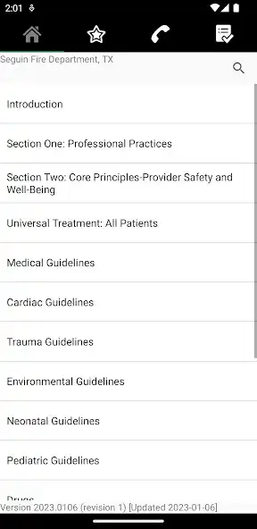 Play Seguin Fire Dept. Guidelines as an online game Seguin Fire Dept. Guidelines with UptoPlay