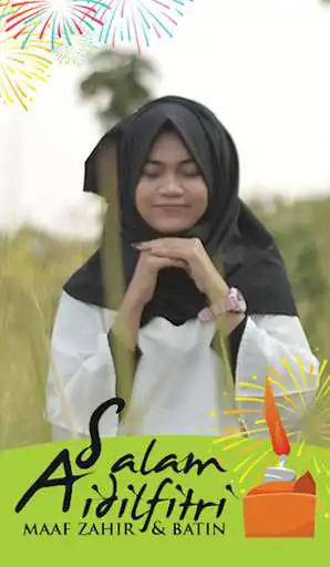 Play Selamat Hari Raya Aidilfitri Photo Frames 2020 as an online game Selamat Hari Raya Aidilfitri Photo Frames 2020 with UptoPlay