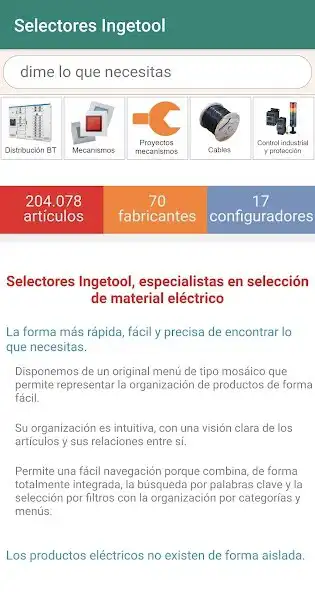 Play Selección de material eléctrico as an online game Selección de material eléctrico with UptoPlay