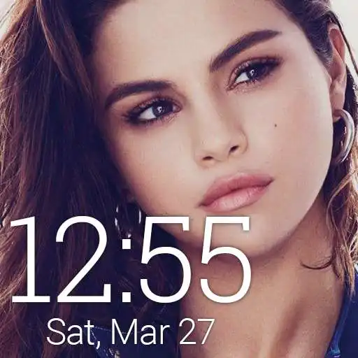 Play Selena Gomez Clock Widgets APK