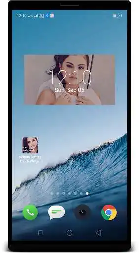 Play Selena Gomez Clock Widgets as an online game Selena Gomez Clock Widgets with UptoPlay