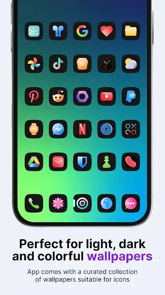 Play Selene Noir: Dark Icon Pack as an online game Selene Noir: Dark Icon Pack with UptoPlay