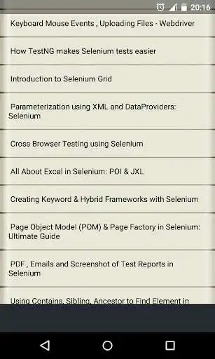 Play Selenium tutorial Pro as an online game online Selenium tutorial Pro with UptoPlay com.learnapp.nseleniumpro Play Selenium tutorial Pro as an online game Selenium tutorial Pro with UptoPlay