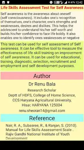 Play Self Awareness Test  and enjoy Self Awareness Test with UptoPlay
