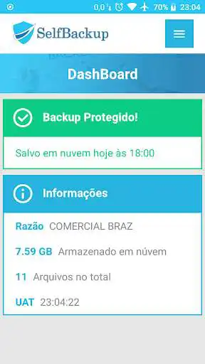 Play SelfBackup as an online game SelfBackup with UptoPlay