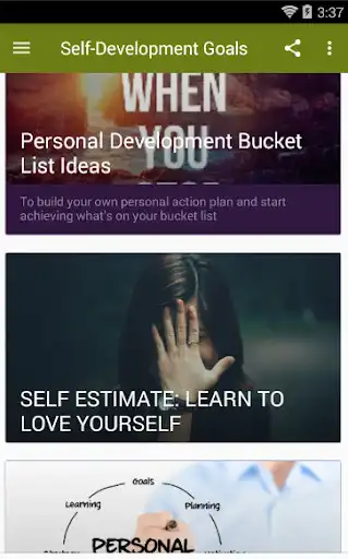 Play Self-Development Goals as an online game Self-Development Goals with UptoPlay