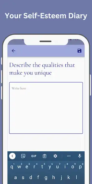 Play Self Esteem  Emotional Diary as an online game Self Esteem  Emotional Diary with UptoPlay