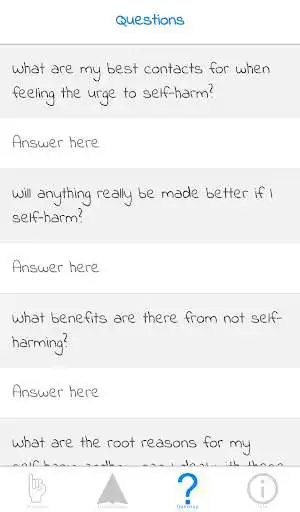 Play Self Harm Recovery as an online game Self Harm Recovery with UptoPlay