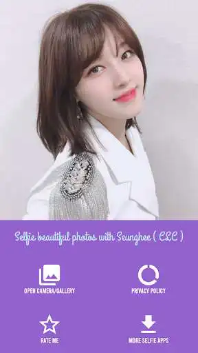Play Selfie beautiful photos with Seunghee ( CLC ) as an online game Selfie beautiful photos with Seunghee ( CLC ) with UptoPlay