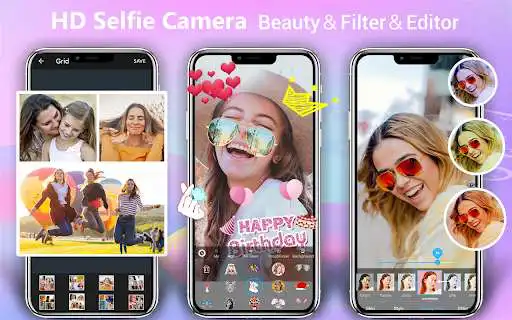 Play Selfie Camera with AR Stickers  and enjoy Selfie Camera with AR Stickers with UptoPlay