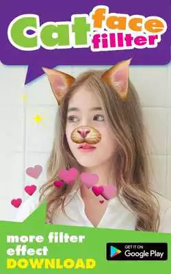 Play Selfie Cat Face Filter Effect Play Selfie Cat Face Filter Effect
