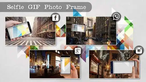 Play Selfie GIF Photo Frame Editor as an online game Selfie GIF Photo Frame Editor with UptoPlay
