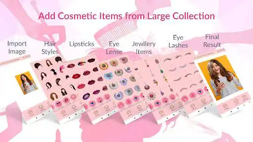 Play Selfie Makeup Magical Editor as an online game Selfie Makeup Magical Editor with UptoPlay