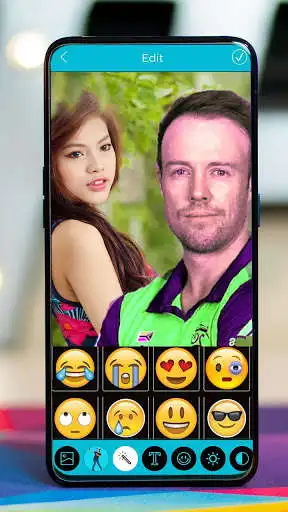 Play Selfie With AB de Villiers 2019 as an online game Selfie With AB de Villiers 2019 with UptoPlay