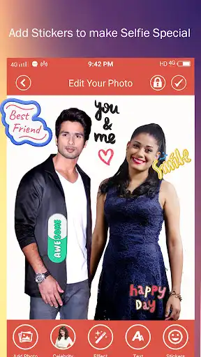 Play Selfie With All Celebrity as an online game Selfie With All Celebrity with UptoPlay