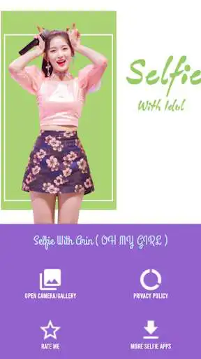 Play Selfie With Arin ( OH MY GIRL ) as an online game Selfie With Arin ( OH MY GIRL ) with UptoPlay