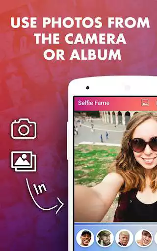 Play APK Selfie with Celebrity  and enjoy Selfie with Celebrity with UptoPlay com.fame.selfie.prank