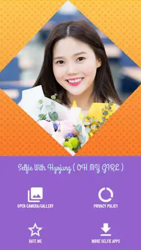 Play Selfie With Hyojung ( OH MY GIRL ) as an online game Selfie With Hyojung ( OH MY GIRL ) with UptoPlay