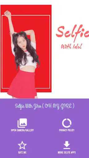 Play Selfie With Jiho ( OH MY GIRL ) as an online game Selfie With Jiho ( OH MY GIRL ) with UptoPlay