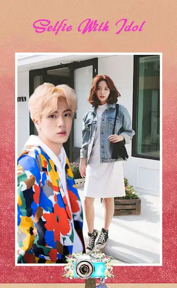 Play Selfie With Jin (BTS)  and enjoy Selfie With Jin (BTS) with UptoPlay