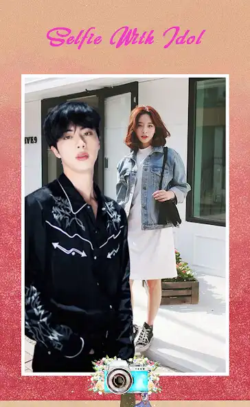 Play Selfie With Jin (BTS) as an online game Selfie With Jin (BTS) with UptoPlay