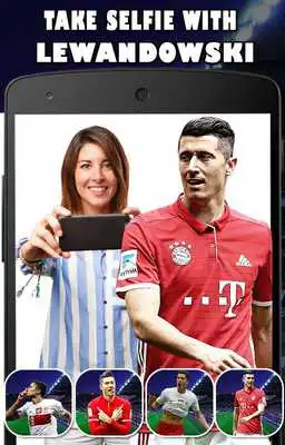 Play Selfie with Lewandowski: Lewandowski Wallpapers