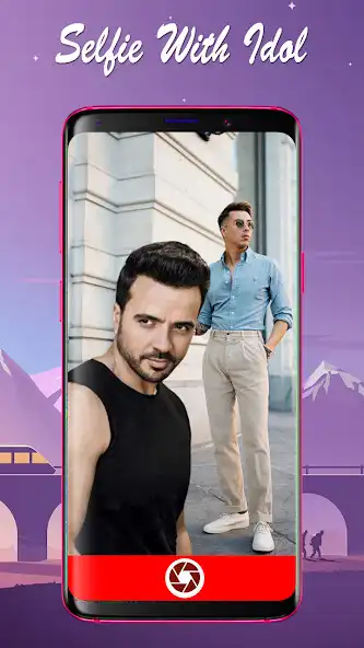 Play Selfie With Luis Fonsi as an online game Selfie With Luis Fonsi with UptoPlay