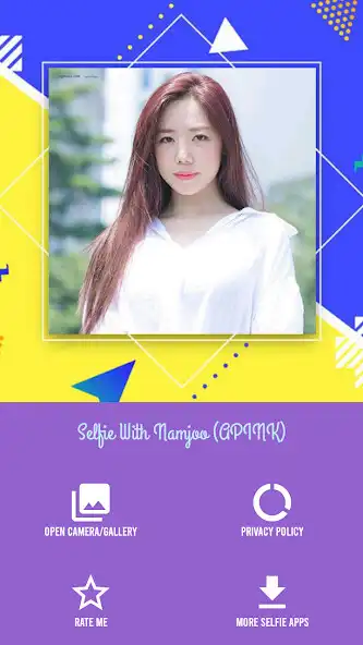 Play Selfie With Namjoo (APINK) as an online game Selfie With Namjoo (APINK) with UptoPlay