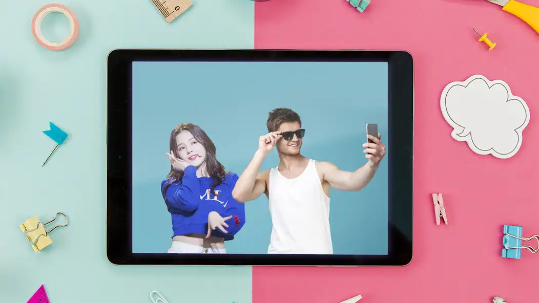 Play Selfie With Nancy ( MOMOLAND) as an online game Selfie With Nancy ( MOMOLAND) with UptoPlay