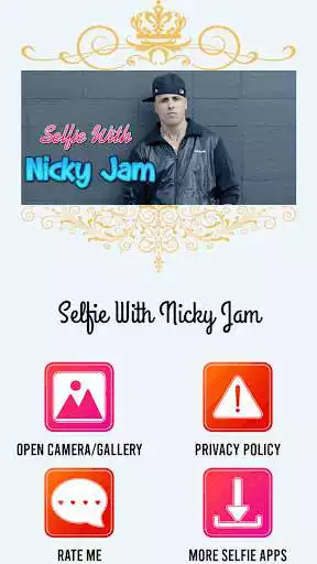 Play Selfie With Nicky Jam as an online game Selfie With Nicky Jam with UptoPlay