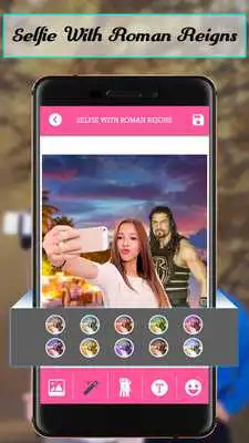 Play Selfie With Roman Reigns