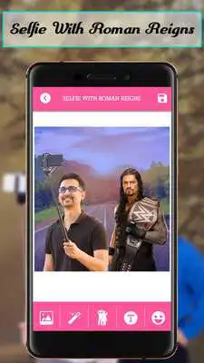 Play Selfie With Roman Reigns