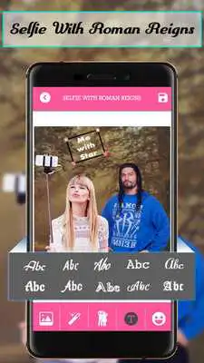 Play Selfie With Roman Reigns