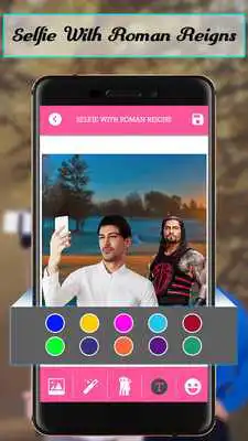 Play Selfie With Roman Reigns