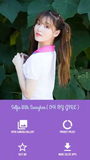 Play Selfie With Seunghee ( OH MY GIRL ) as an online game Selfie With Seunghee ( OH MY GIRL ) with UptoPlay
