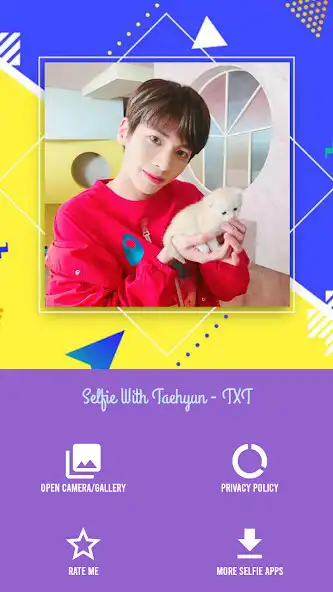 Play Selfie With Taehyun - TXT as an online game Selfie With Taehyun - TXT with UptoPlay