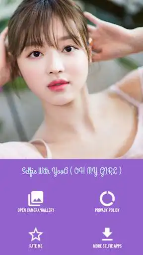 Play Selfie With YooA ( OH MY GIRL ) as an online game Selfie With YooA ( OH MY GIRL ) with UptoPlay