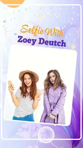 Play Selfie With Zoey Deutch  and enjoy Selfie With Zoey Deutch with UptoPlay