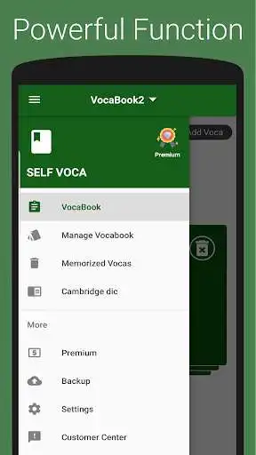 Play SELF VOCA - VocaBook, WordBook as an online game SELF VOCA - VocaBook, WordBook with UptoPlay