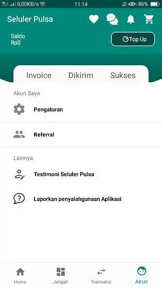 Play Seluler pulsa as an online game Seluler pulsa with UptoPlay