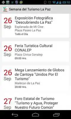 Play Semana del Turismo La Paz