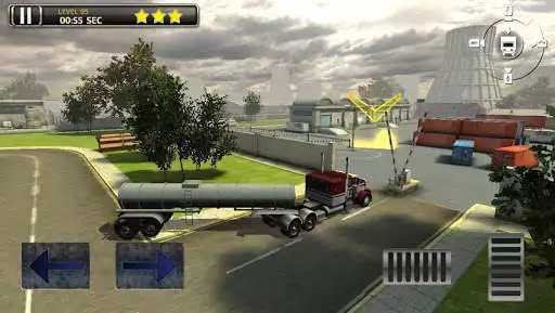 Play Semi Truck Parking Simulator as an online game Semi Truck Parking Simulator with UptoPlay